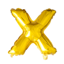 XXL Folienballon Gold Buchstabe X